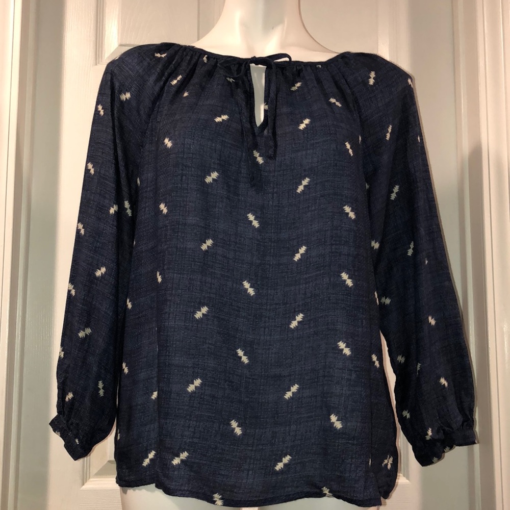 Lucky Brand tunic blouse 100% Rayon